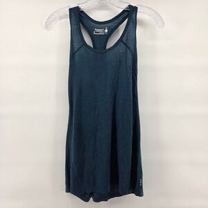 Smartwool Merino Sport 120 Tank Top Small Teal Blue Racerback Gorpcore Hiking